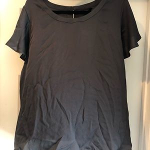 NWT Blue/grey short sleeve top Size XL